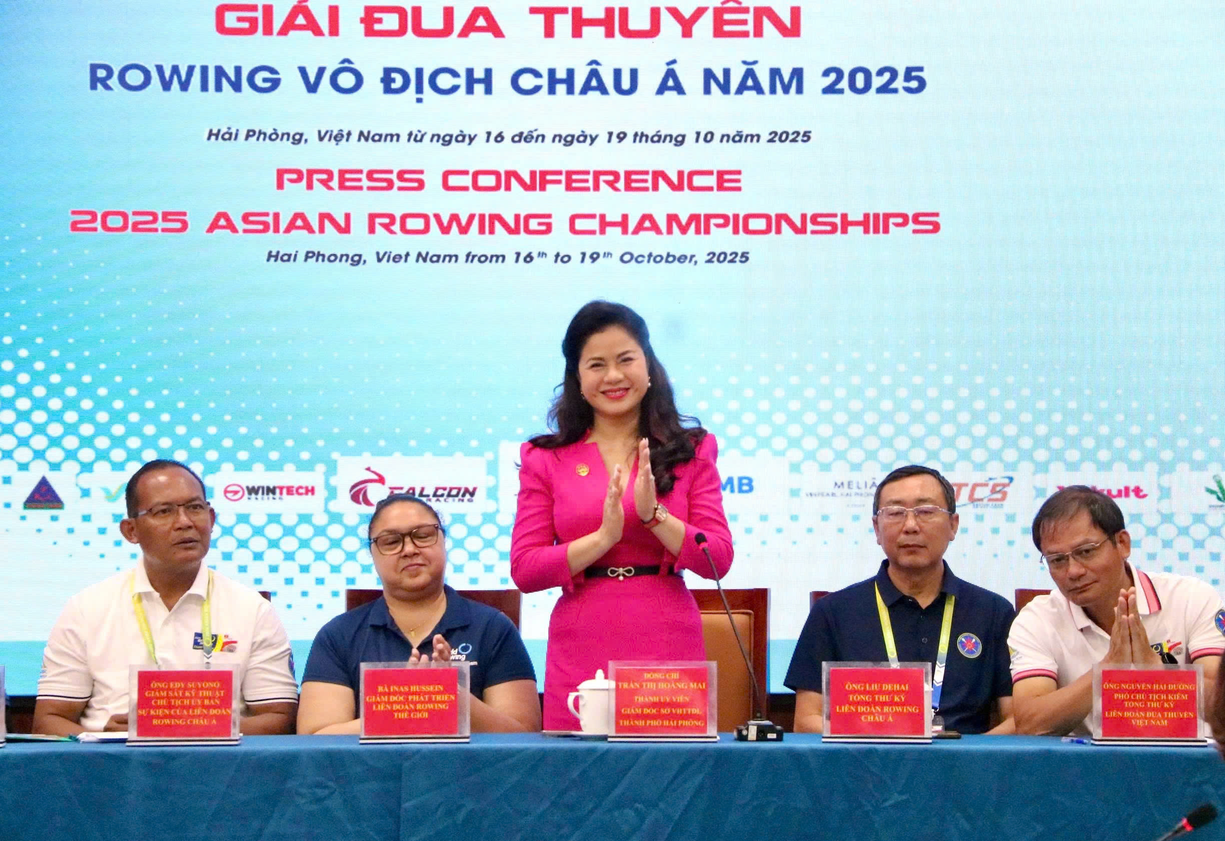 Lần đầu tiên Hải Phòng đăng cai Giải Đua thuyền Rowing vô địch châu Á 2025- Ảnh 2. Lần đầu tiên Hải Phòng đăng cai Giải Đua thuyền Rowing vô địch châu Á 2025- Ảnh 2.