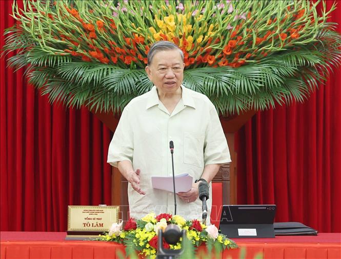 Tổng Bí thư Tô Lâm chủ trì Phiên họp về phát triển khoa học, công nghệ, đổi mới sáng tạo và chuyển đổi số- Ảnh 5. Tổng Bí thư Tô Lâm chủ trì Phiên họp về phát triển khoa học, công nghệ, đổi mới sáng tạo và chuyển đổi số- Ảnh 5.