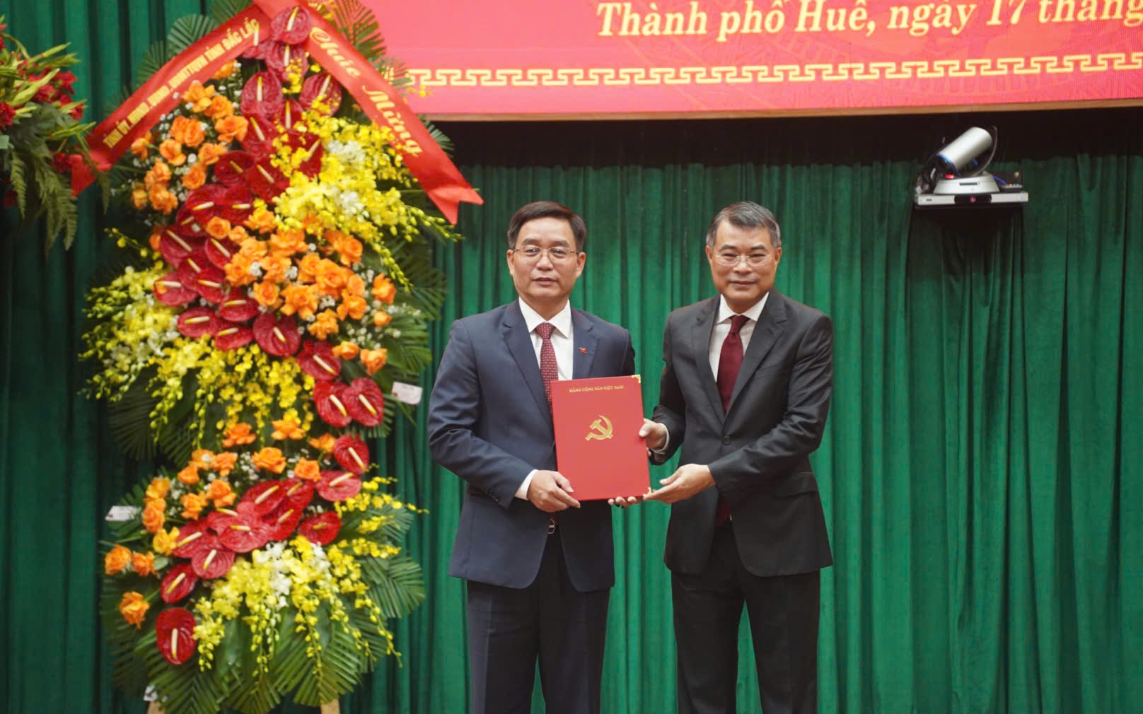 Ông Nguyễn Đình Trung giữ chức Bí thư Thành ủy Huế