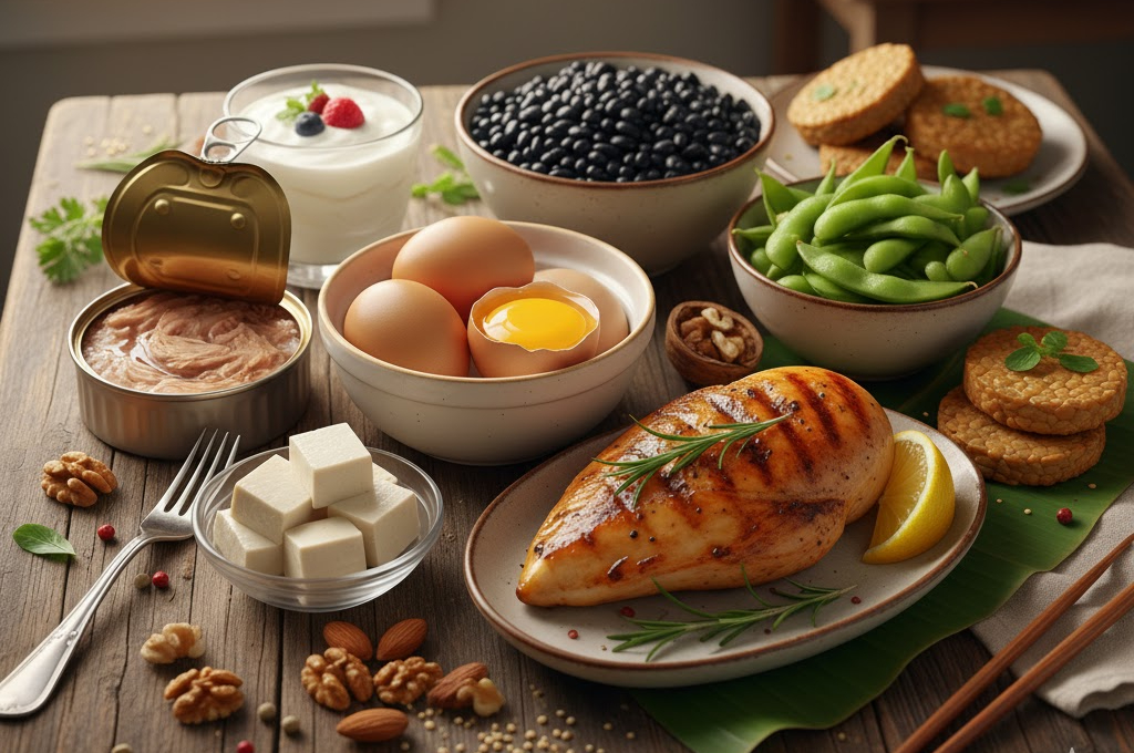 20 thực phẩm giàu protein lành mạnh có giá thành rẻ- Ảnh 1. 20 thực phẩm giàu protein lành mạnh có giá thành rẻ- Ảnh 1.