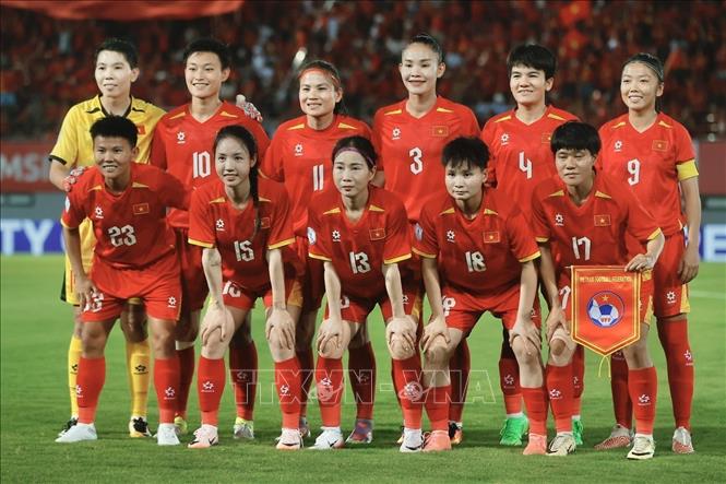 Đội tuyển nữ quốc gia tập trung chuẩn bị cho SEA Games 33- Ảnh 1. Đội tuyển nữ quốc gia tập trung chuẩn bị cho SEA Games 33- Ảnh 1.