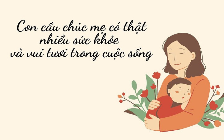 Lời chúc ngày Phụ nữ Việt Nam 20/10 tặng mẹ kính yêu