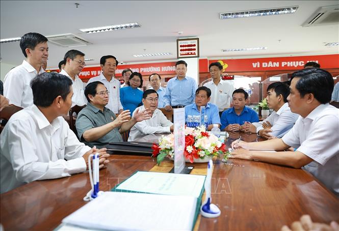 Thủ tướng Phạm Minh Chính kiểm tra, chỉ đạo xử lý các vướng mắc tại Cần Thơ- Ảnh 2. Thủ tướng Phạm Minh Chính kiểm tra, chỉ đạo xử lý các vướng mắc tại Cần Thơ- Ảnh 2.