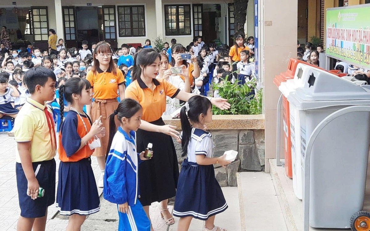 Lan tỏa mô hình trường học không rác thải nhựa
