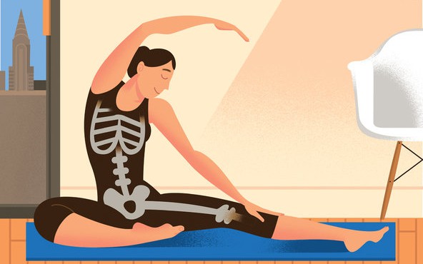 5 tư thế yoga đơn giản giúp xương chắc khỏe
