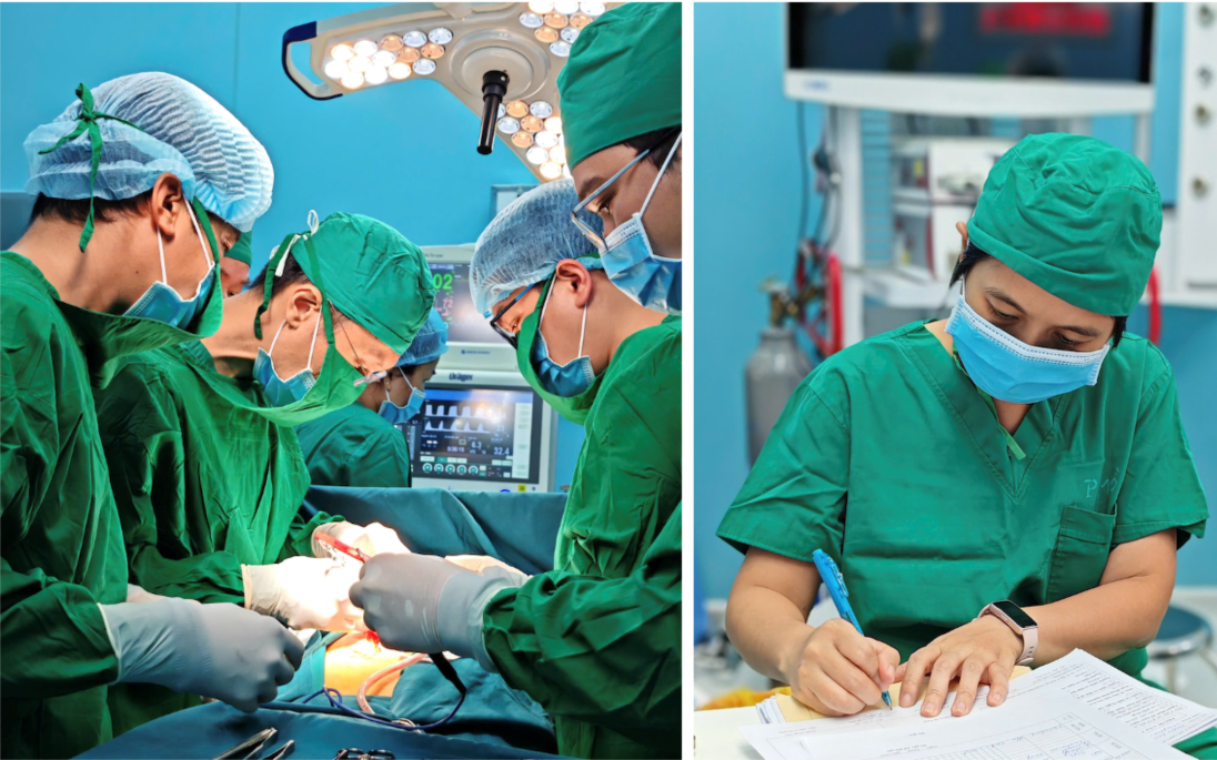 Ca đại phẫu 'bắc cầu động mạch khoeo' giữ lại chân cho chàng trai trẻ - Ảnh 2. Ca đại phẫu 'bắc cầu động mạch khoeo' giữ lại chân cho chàng trai trẻ - Ảnh 2.