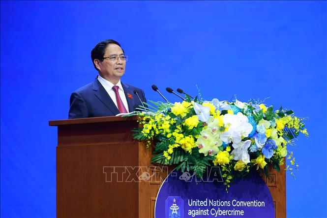 Thủ tướng Phạm Minh Chính kêu gọi các nước cùng thực hiện '5 đẩy mạnh' triển khai Công ước Hà Nội- Ảnh 1.