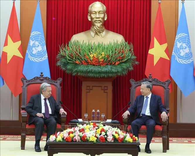 Công ước Hà Nội: Tổng Bí thư Tô Lâm tiếp Tổng Thư ký Liên hợp quốc- Ảnh 4.