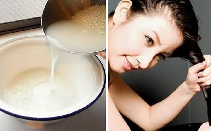 Phục hồi tóc hư tổn bằng protein trứng gà- Ảnh 4. Cách tự làm nước gạo lên men giúp tóc đẹp như đi spa
