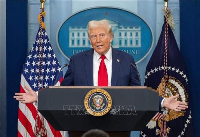 Tổng thống Mỹ D.Trump bác bỏ việc có thể tiếp tục nắm quyền sau hai nhiệm kỳ- Ảnh 1. Tổng thống Mỹ D.Trump bác bỏ việc có thể tiếp tục nắm quyền sau hai nhiệm kỳ- Ảnh 1.