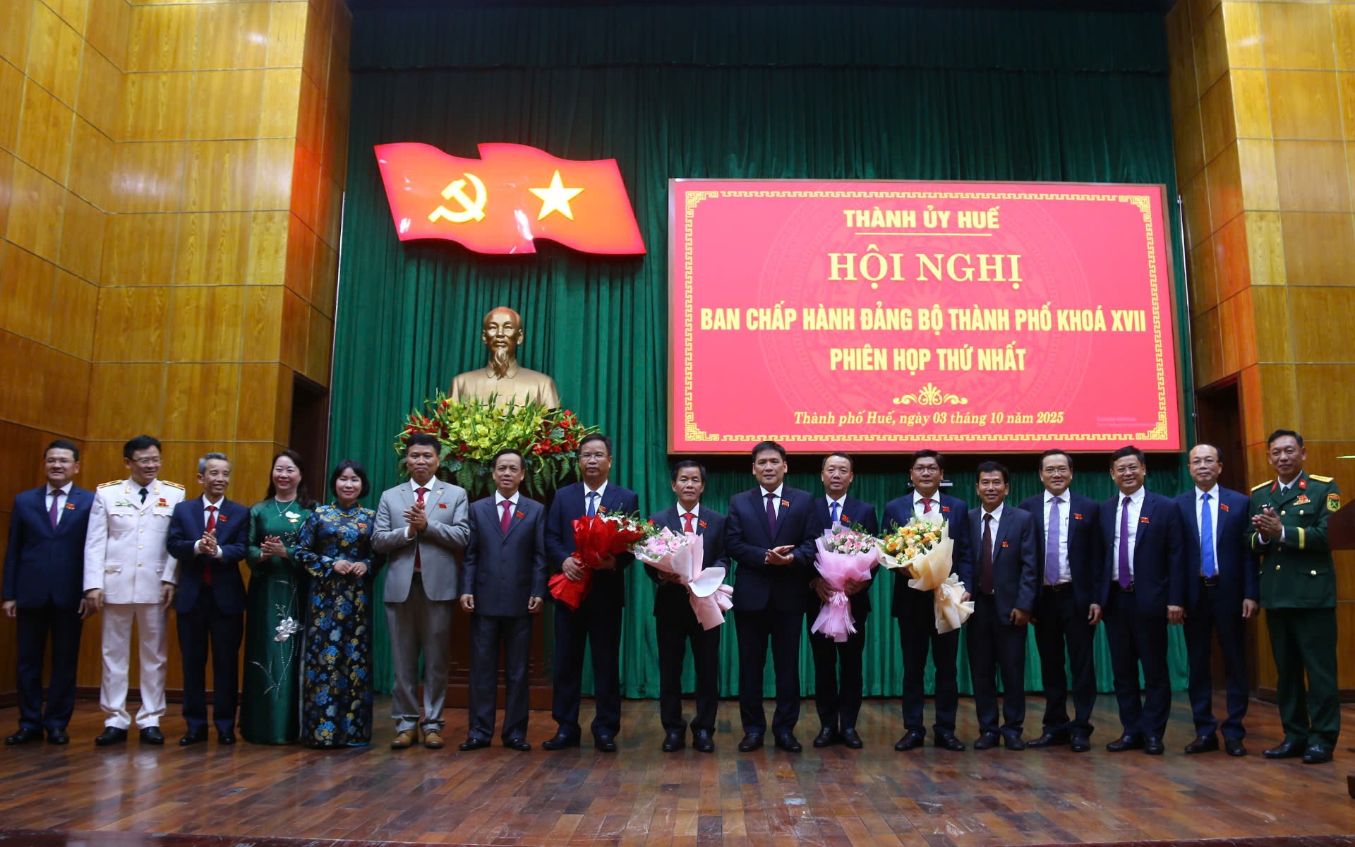 Ông Nguyễn Văn Phương được bầu giữ chức Bí thư Thành ủy Huế