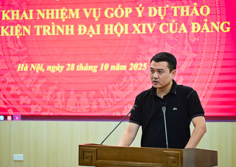 Báo Nhân Dân triển khai góp ý kiến vào dự thảo các văn kiện trình Đại hội XIV của Đảng- Ảnh 5. Báo Nhân Dân triển khai góp ý kiến vào dự thảo các văn kiện trình Đại hội XIV của Đảng- Ảnh 5.