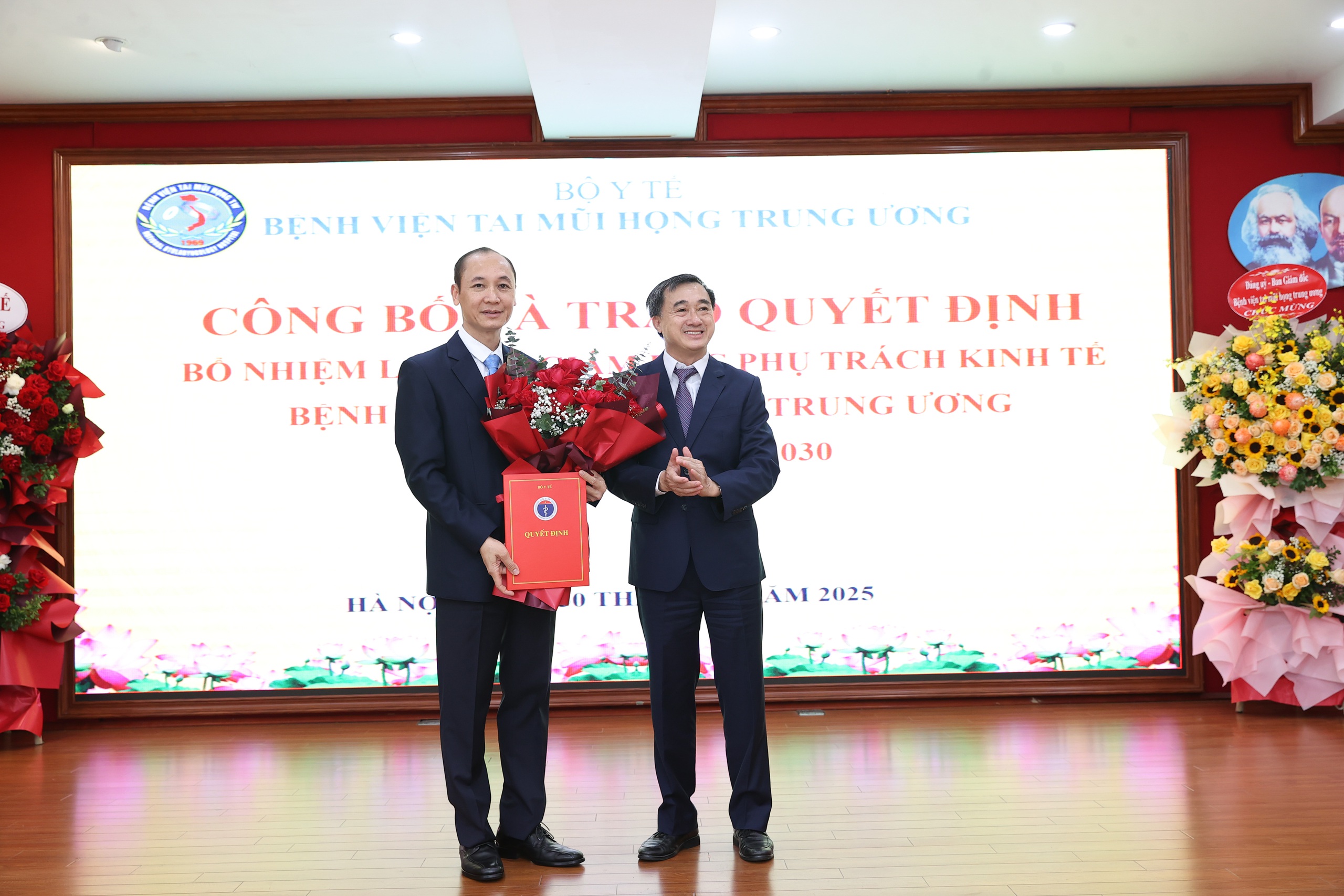 Bộ Y tế bổ nhiệm lại Phó Giám đốc phụ trách kinh tế Bệnh viện Tai Mũi Họng Trung ương- Ảnh 1.