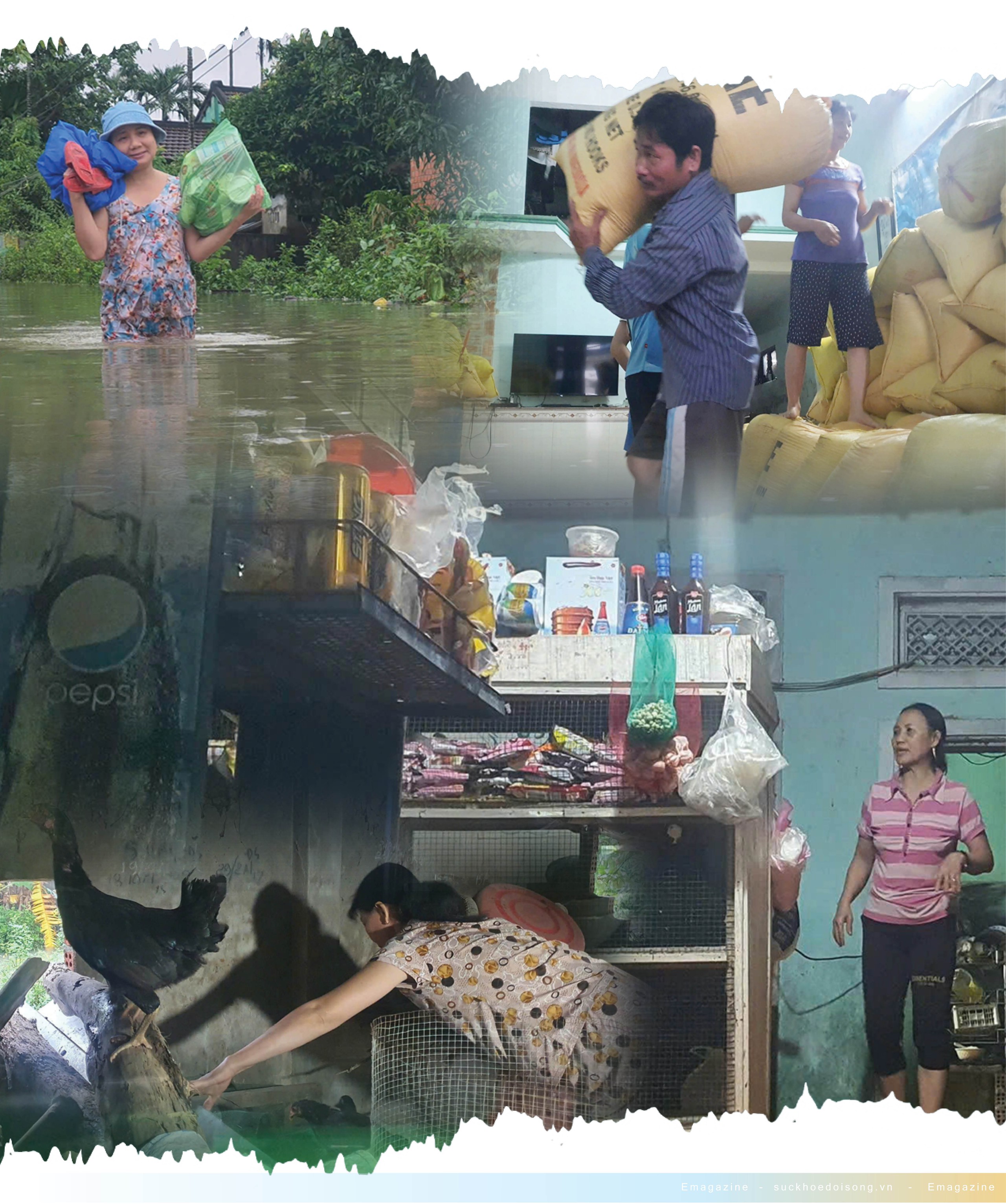 Mệt nhoài sau những đêm chạy lũ- Ảnh 1. Mệt nhoài sau những đêm chạy lũ- Ảnh 1.