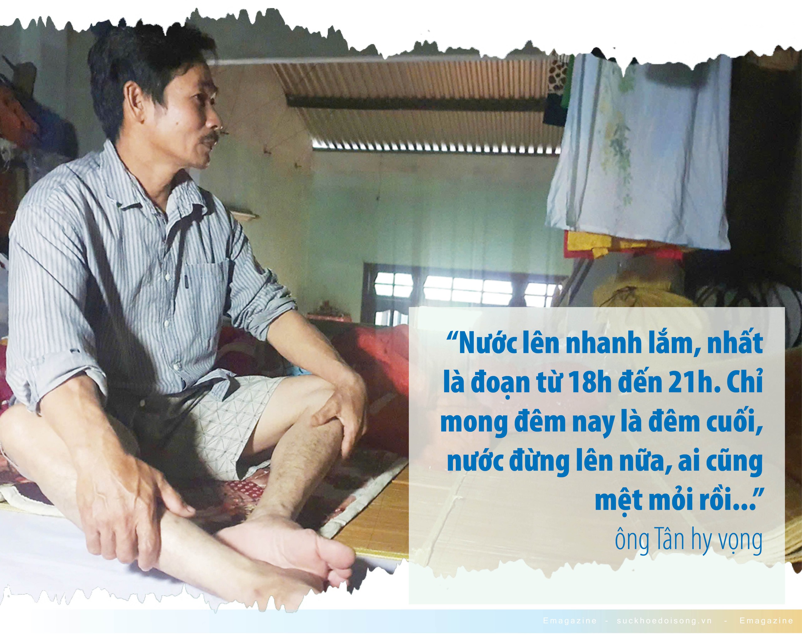 Mệt nhoài sau những đêm chạy lũ- Ảnh 3. Mệt nhoài sau những đêm chạy lũ- Ảnh 3.