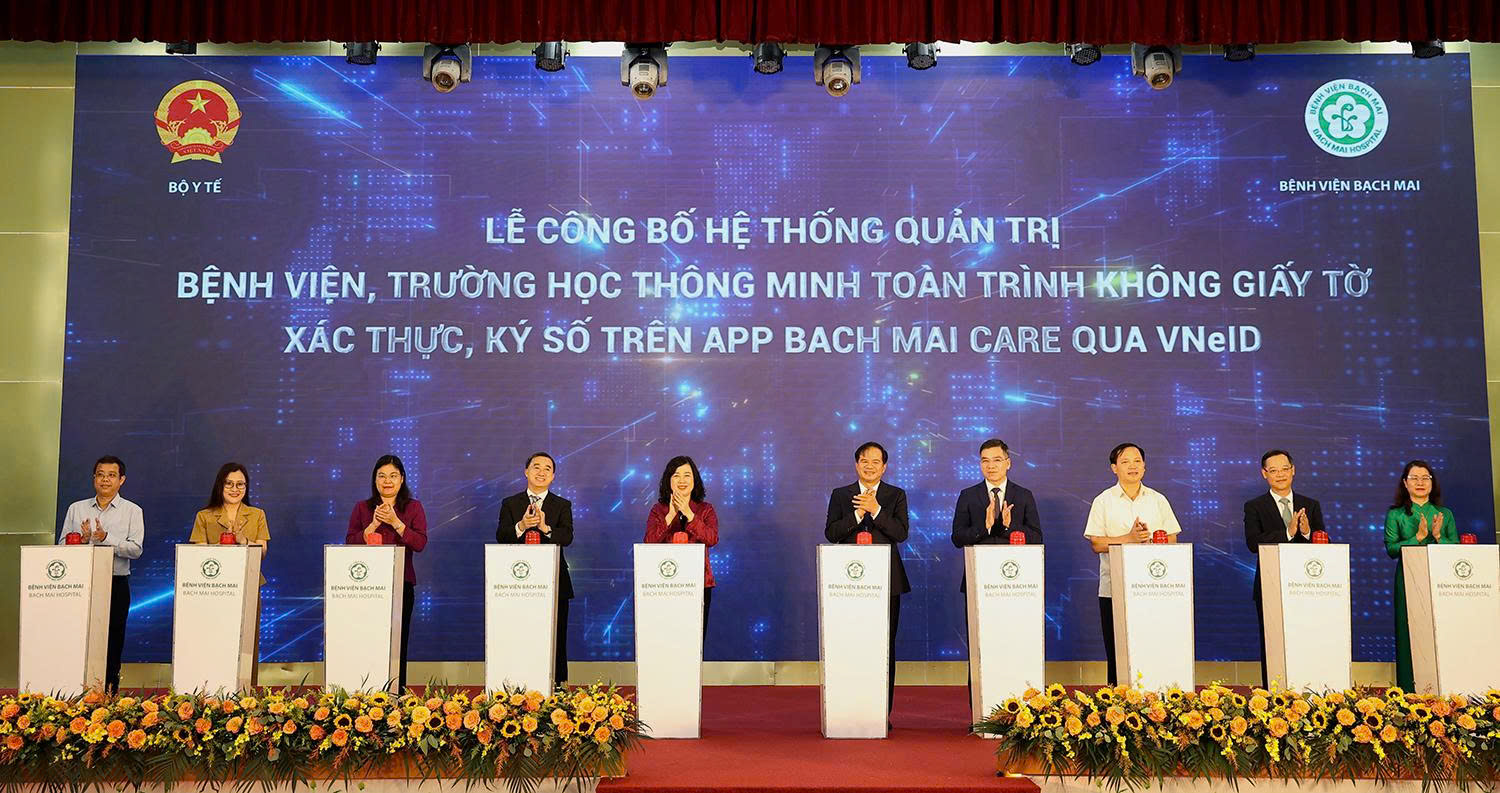 Bộ trưởng Đào Hồng Lan giao nhiệm vụ xây dựng bệnh viện thông minh toàn diện cho Bạch Mai- Ảnh 3.