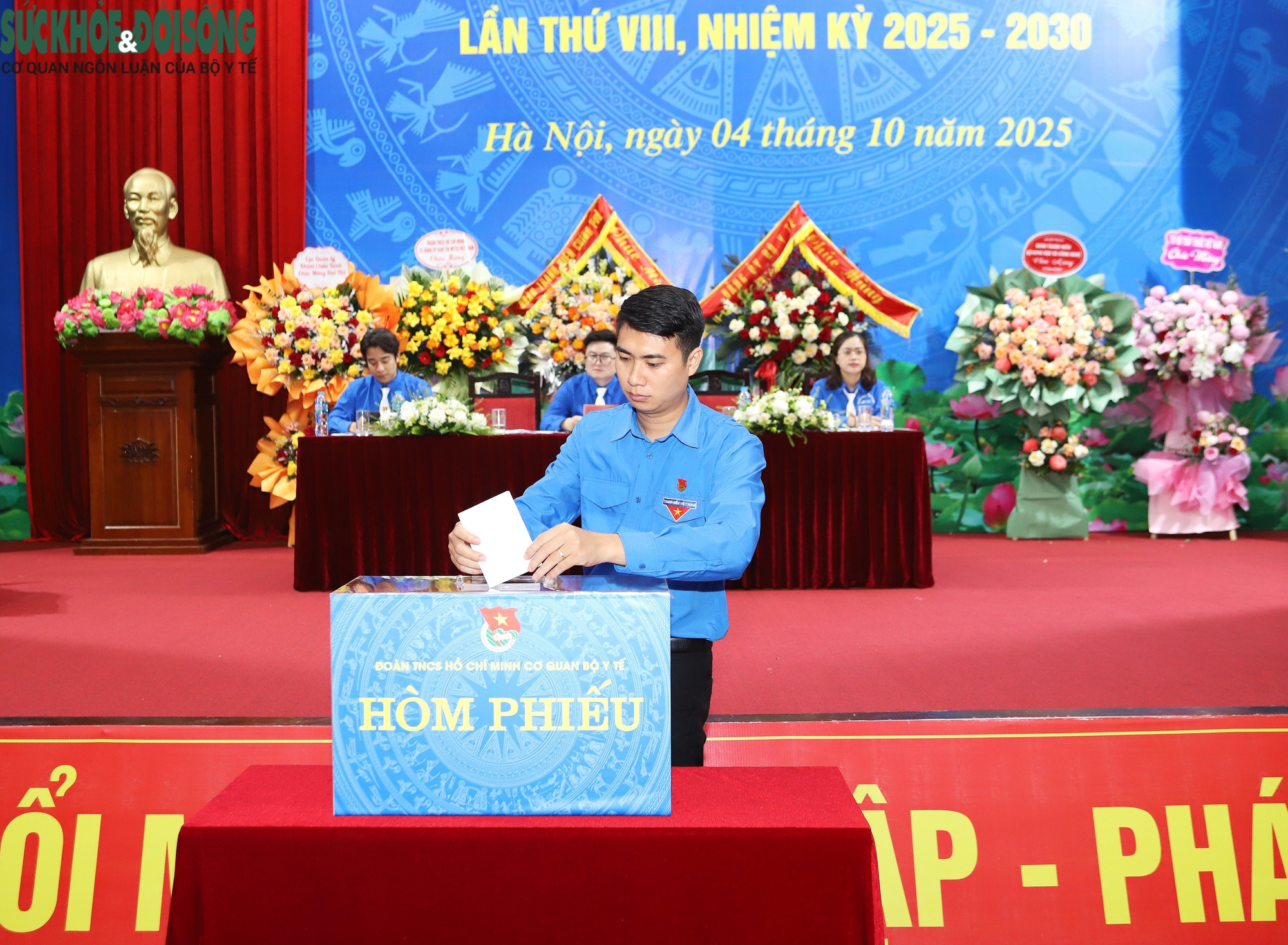 Thứ trưởng Thường trực Vũ Mạnh Hà: ‘Tuổi trẻ Bộ Y tế cần tiên phong đổi mới, gắn hoạt động Đoàn với nhiệm vụ chính trị của ngành’- Ảnh 7.