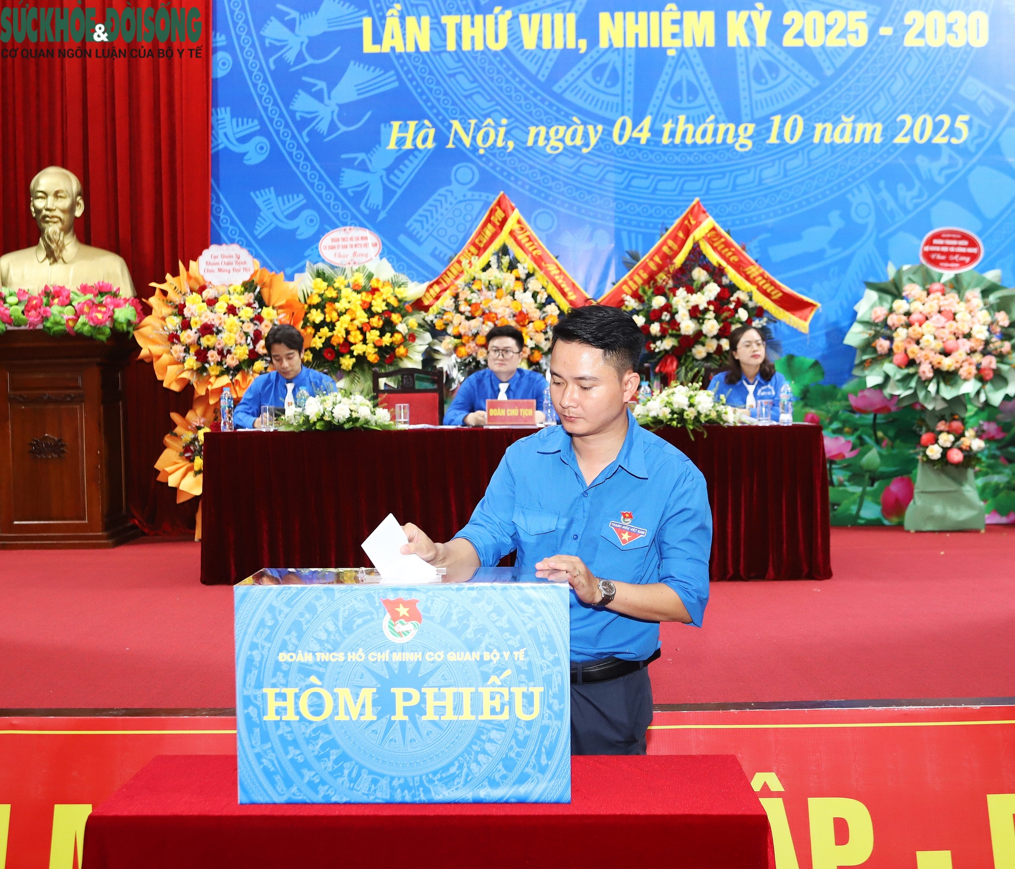 Thứ trưởng Thường trực Vũ Mạnh Hà: ‘Tuổi trẻ Bộ Y tế cần tiên phong đổi mới, gắn hoạt động Đoàn với nhiệm vụ chính trị của ngành’- Ảnh 8.
