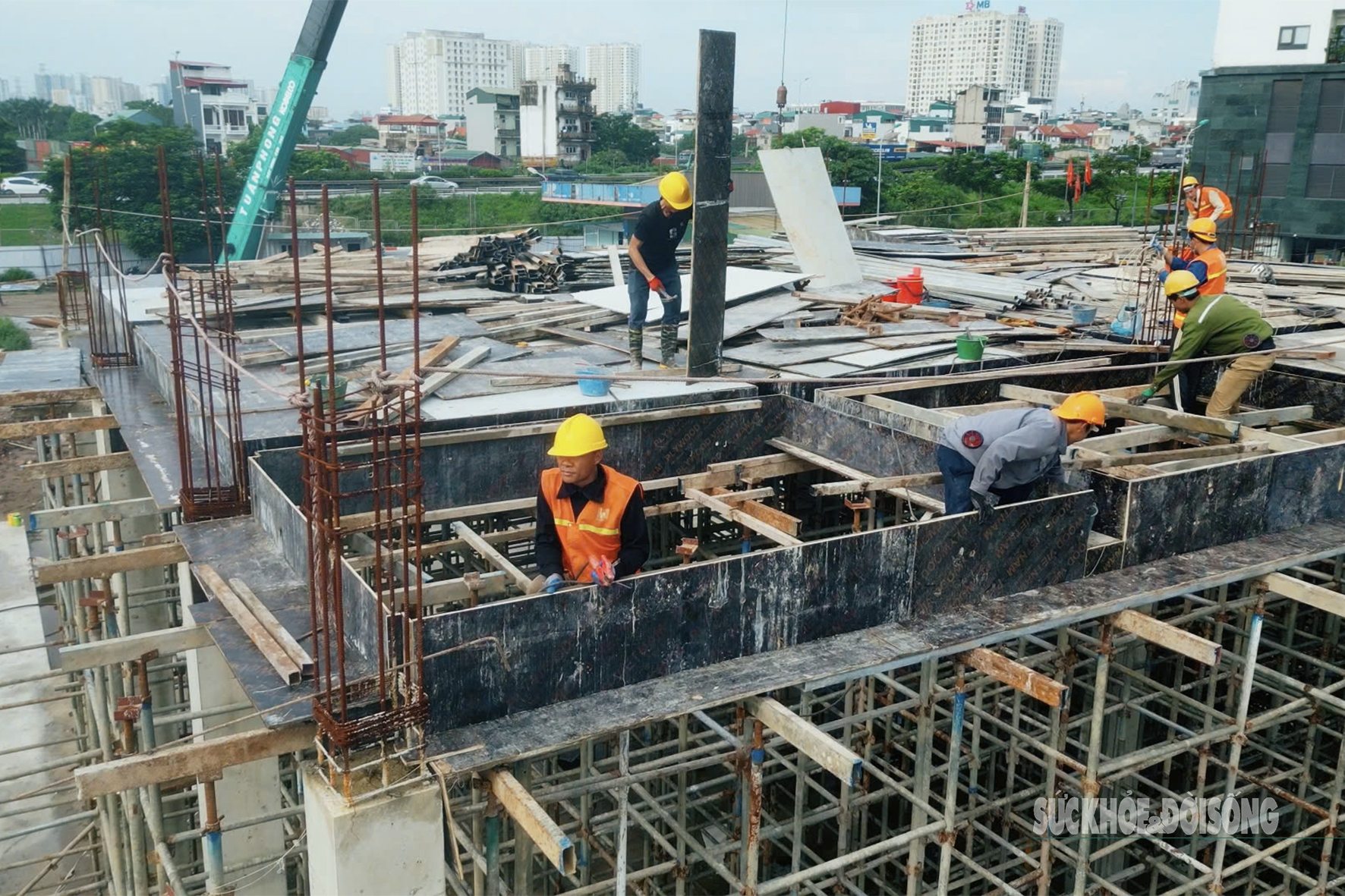 Gấp rút thi công bến xe khách hiện đại nhất Việt Nam- Ảnh 2.