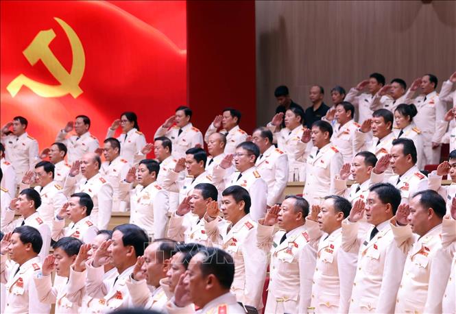 Khai mạc Đại hội đại biểu Đảng bộ Công an Trung ương lần thứ VIII- Ảnh 6.