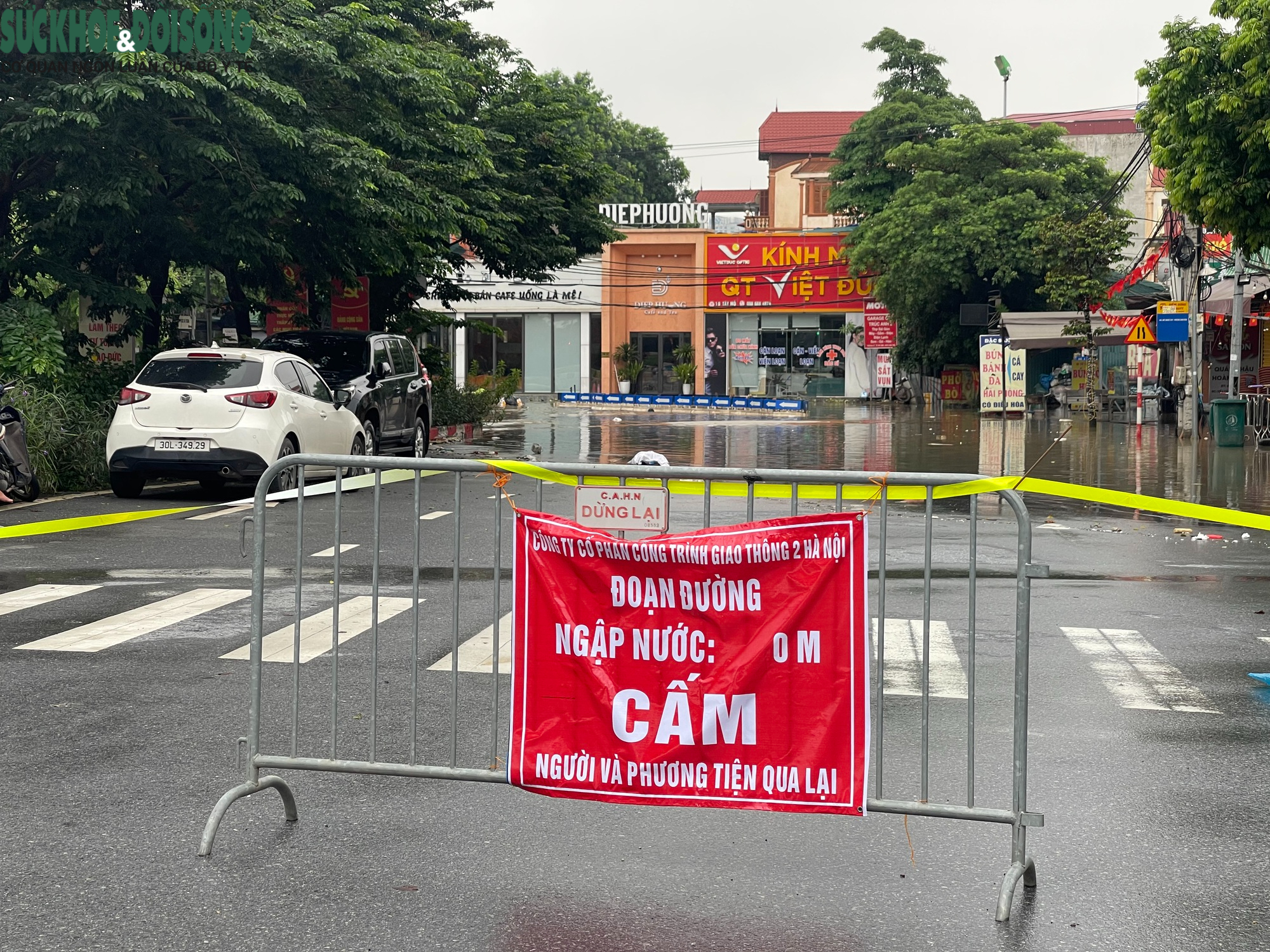 Hà Nội: Hình ảnh lạ thường tại 'ốc đảo An Khánh' sau mưa lớn- Ảnh 11.