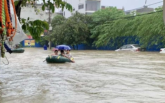 Thái Nguyên phát cảnh báo lũ cao hơn mức lũ do bão Yagi