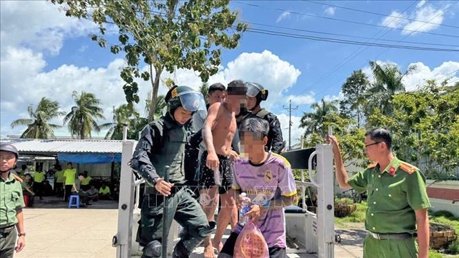 Toàn bộ 314 học viên bỏ trốn đã trở lại cơ sở cai nghiện ở An Giang- Ảnh 1.