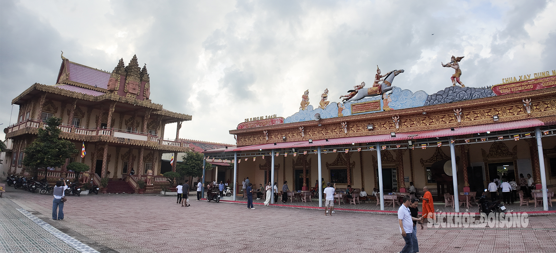 Kiệt tác Phật giáo Khmer giữa lòng miền Tây- Ảnh 9. Kiệt tác Phật giáo Khmer giữa lòng miền Tây- Ảnh 9.