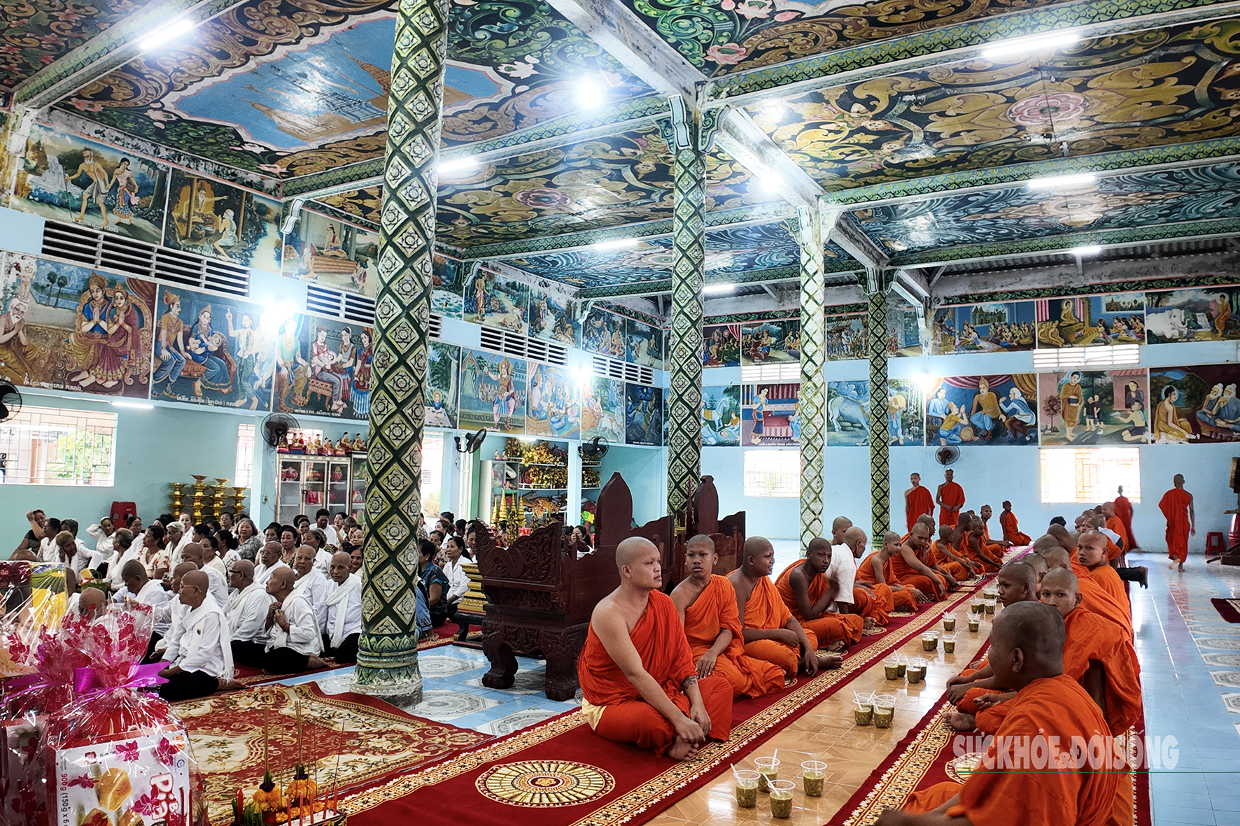 Kiệt tác Phật giáo Khmer giữa lòng miền Tây- Ảnh 10. Kiệt tác Phật giáo Khmer giữa lòng miền Tây- Ảnh 10.