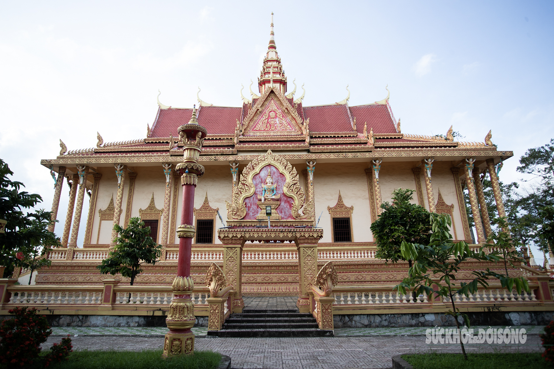 Kiệt tác Phật giáo Khmer giữa lòng miền Tây- Ảnh 5. Kiệt tác Phật giáo Khmer giữa lòng miền Tây- Ảnh 5.