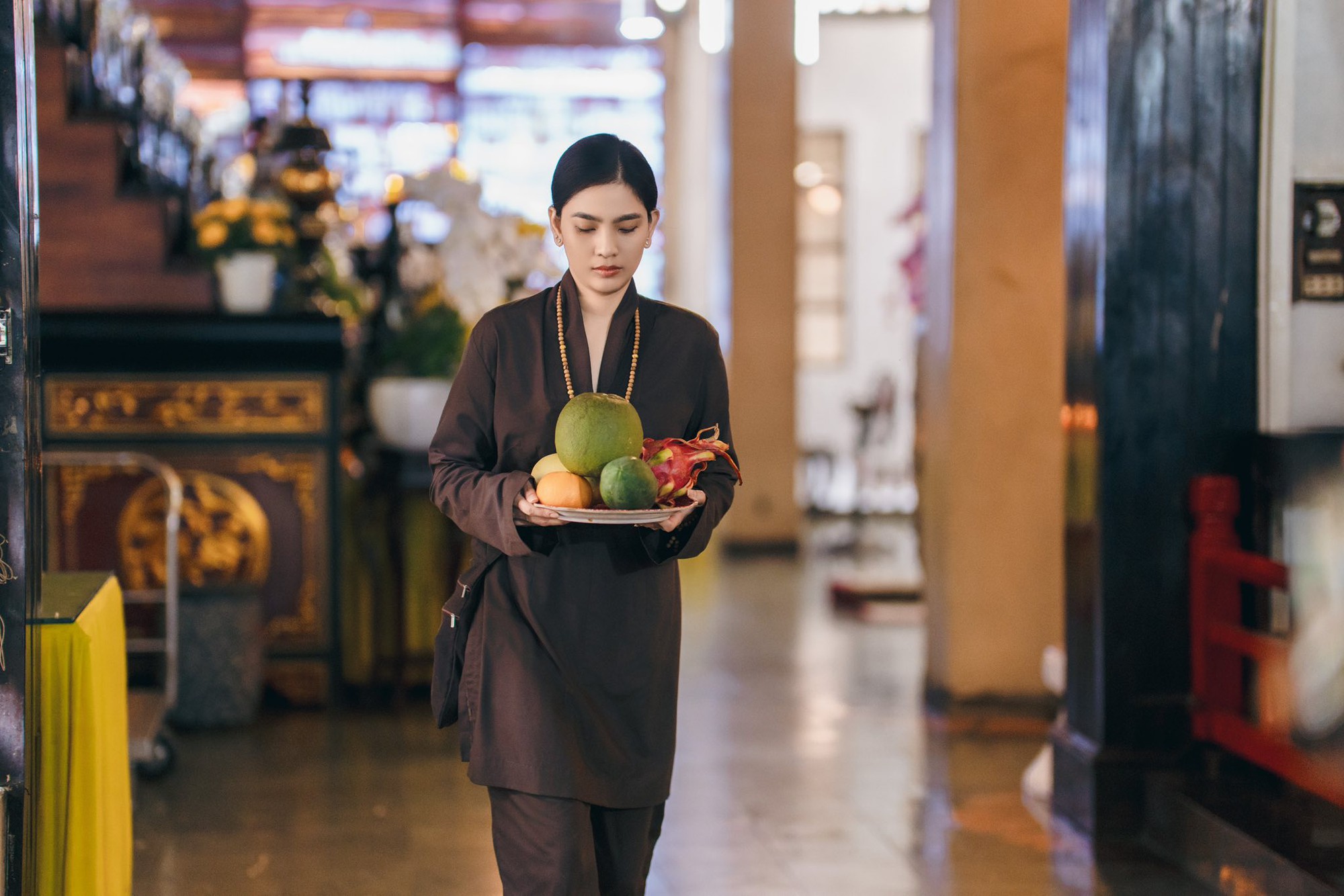 Á hậu Trương Thị May ăn chay trường từ nhỏ, tuổi U40 sống an yên, nhan sắc ngày càng thăng hạng- Ảnh 6. Á hậu Trương Thị May ăn chay trường từ nhỏ, tuổi U40 sống an yên, nhan sắc ngày càng thăng hạng- Ảnh 6.