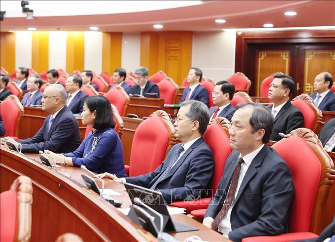 Bế mạc Hội nghị lần thứ 13 Ban Chấp hành Trung ương Đảng khóa XIII- Ảnh 5.