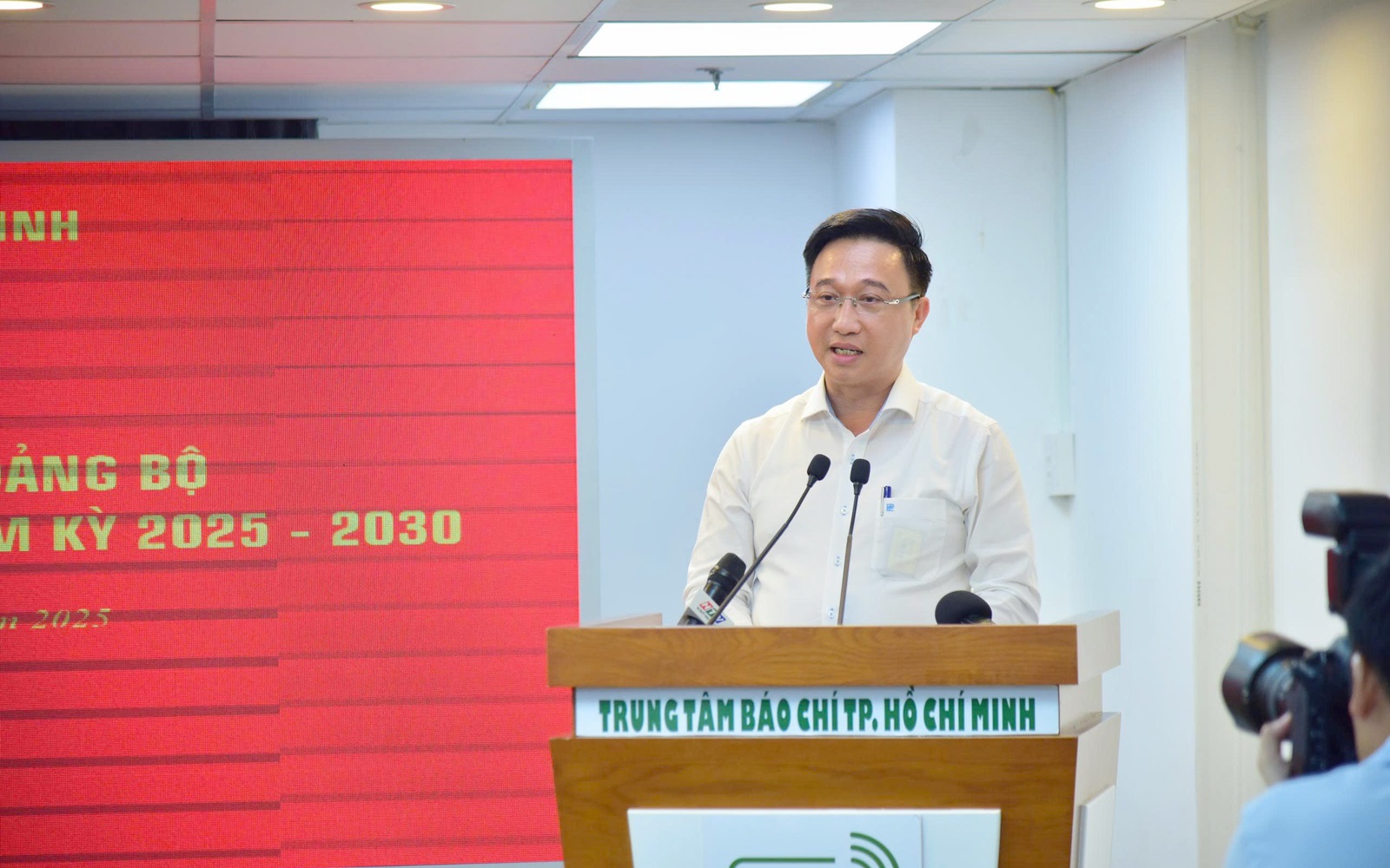 Phó Bí thư Thành ủy TPHCM đề cao vai trò đặc biệt của báo chí đối với Đại hội Đảng bộ TPHCM lần thứ I
