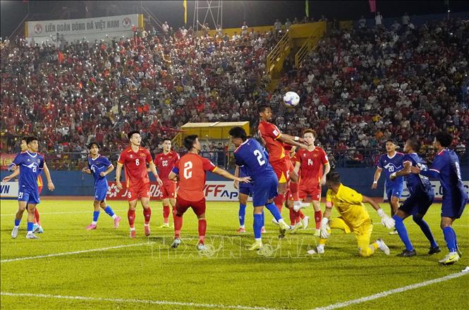 Đội tuyển Việt Nam thắng 3 - 1 trước Nepal ở vòng loại Asian Cup 2027- Ảnh 1. Đội tuyển Việt Nam thắng 3 - 1 trước Nepal ở vòng loại Asian Cup 2027- Ảnh 1.