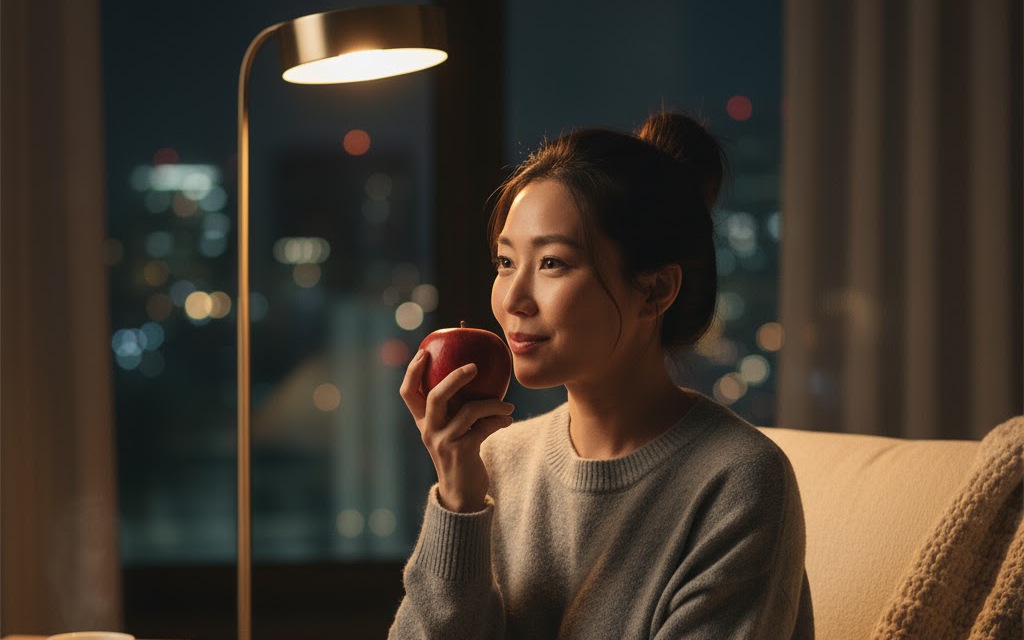 5 điều xảy ra với cơ thể nếu bạn ăn một quả táo trước khi ngủ