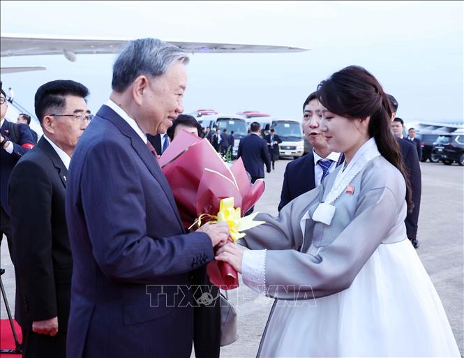 Tổng Bí thư Tô Lâm bắt đầu thăm cấp Nhà nước tới Triều Tiên- Ảnh 3.