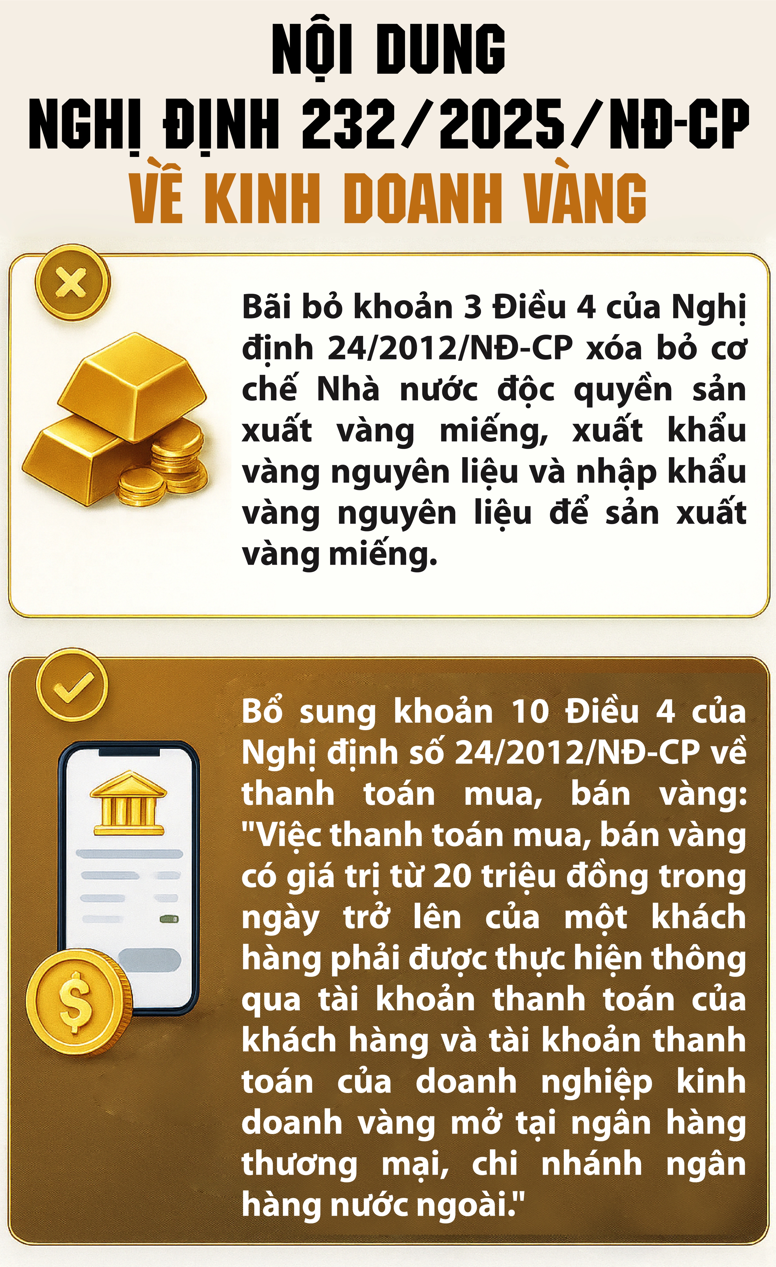 Chính thức xóa bỏ cơ chế Nhà nước độc quyền sản xuất vàng miếng- Ảnh 1.