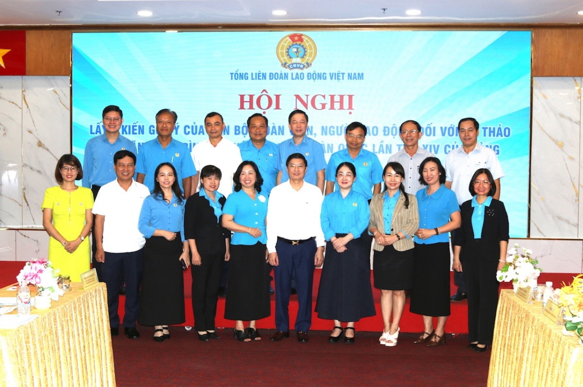 Công đoàn khu vực phía Nam đóng góp ý Dự thảo các văn kiện trình Đại hội XIV của Đảng- Ảnh 2.