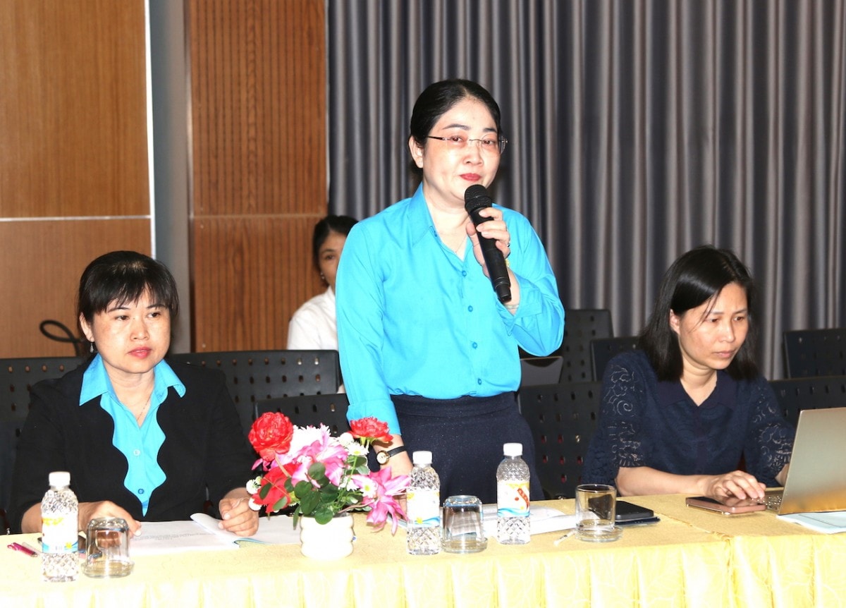 Công đoàn khu vực phía Nam đóng góp ý Dự thảo các văn kiện trình Đại hội XIV của Đảng- Ảnh 3.