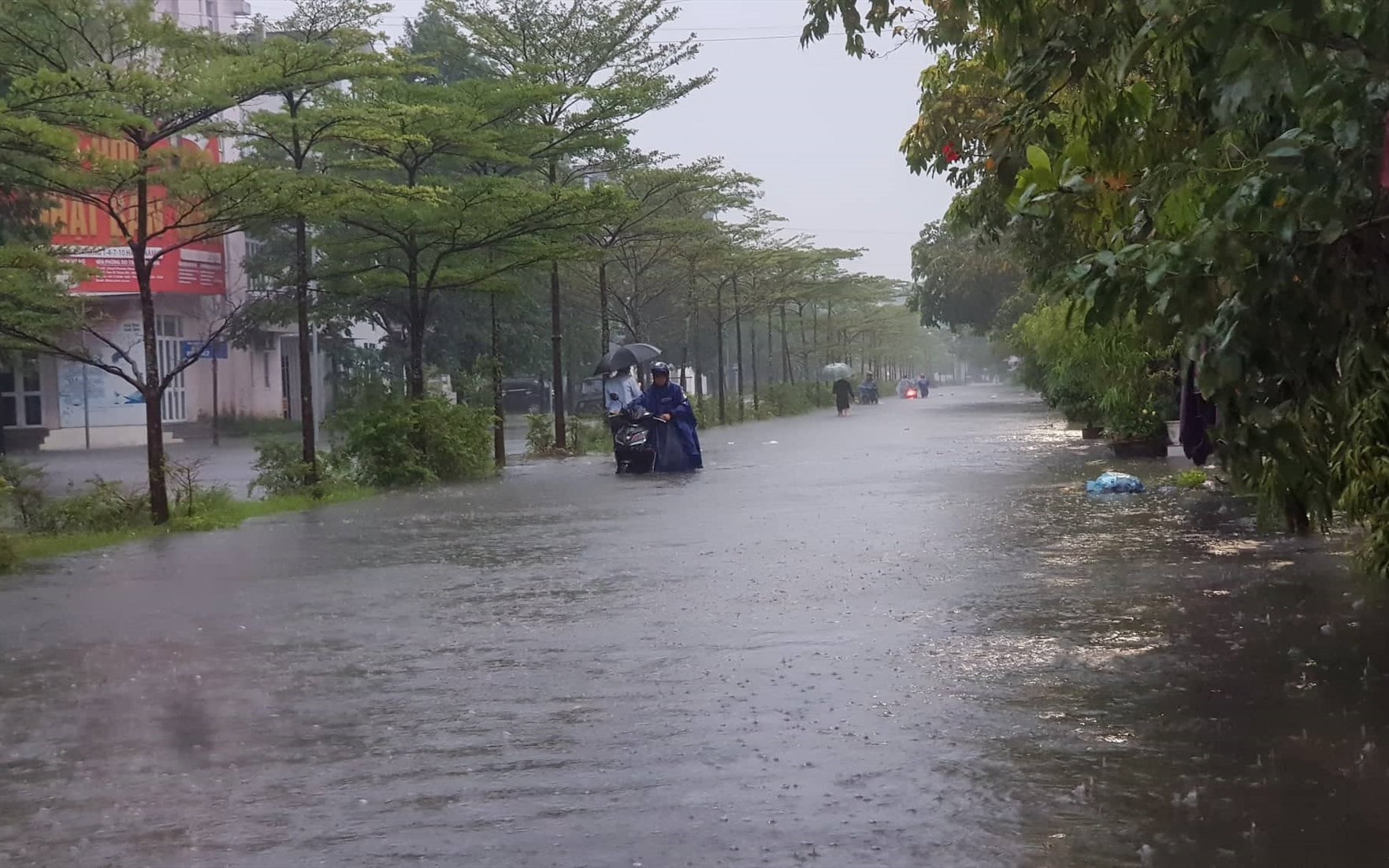 Phát sinh thêm nhiều điểm có nguy cơ lũ quét, sạt lở đất ở miền Trung- Ảnh 1. Phát sinh thêm nhiều điểm có nguy cơ lũ quét, sạt lở đất ở miền Trung- Ảnh 1.