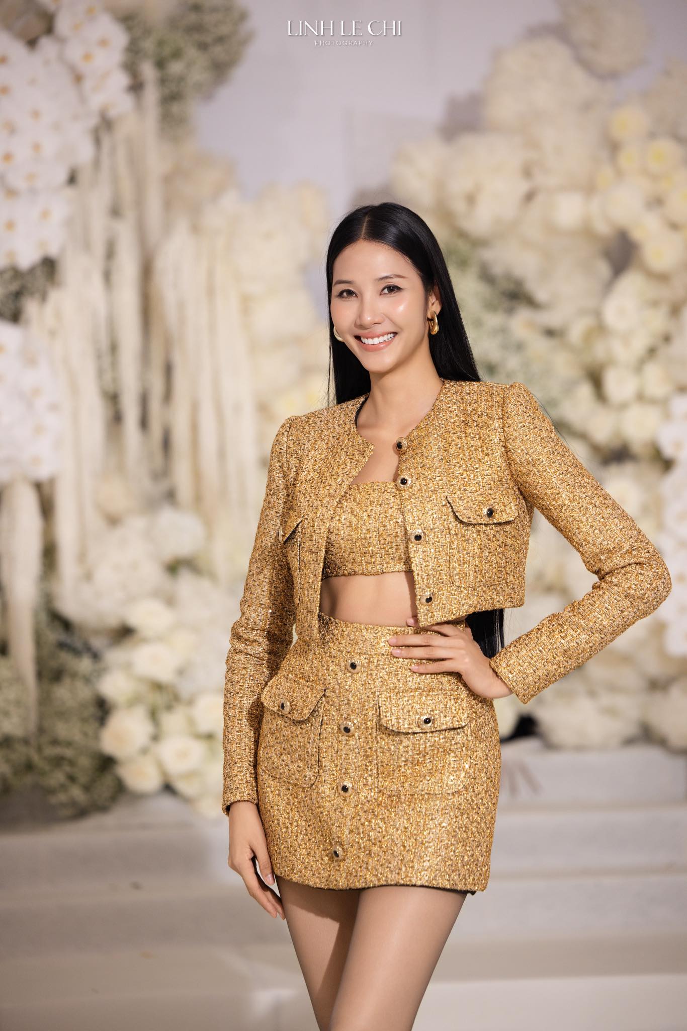 Danh tính người đẹp xứ Thanh bắt được hoa cưới của Hoa hậu Đỗ Thị Hà- Ảnh 4.