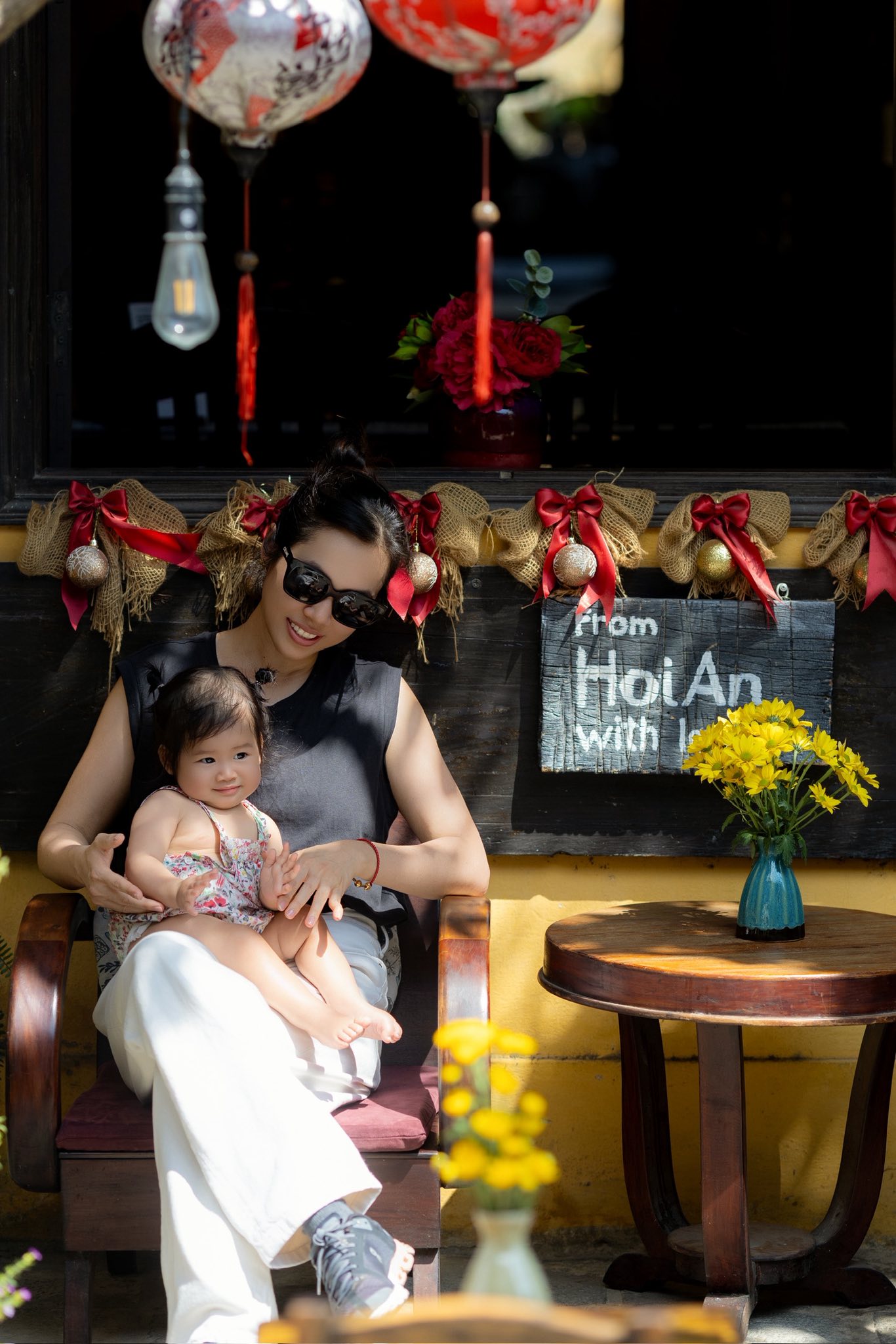 Con gái Á hậu Hoàng My gây chú ý trong ngày sinh nhật mẹ- Ảnh 10.