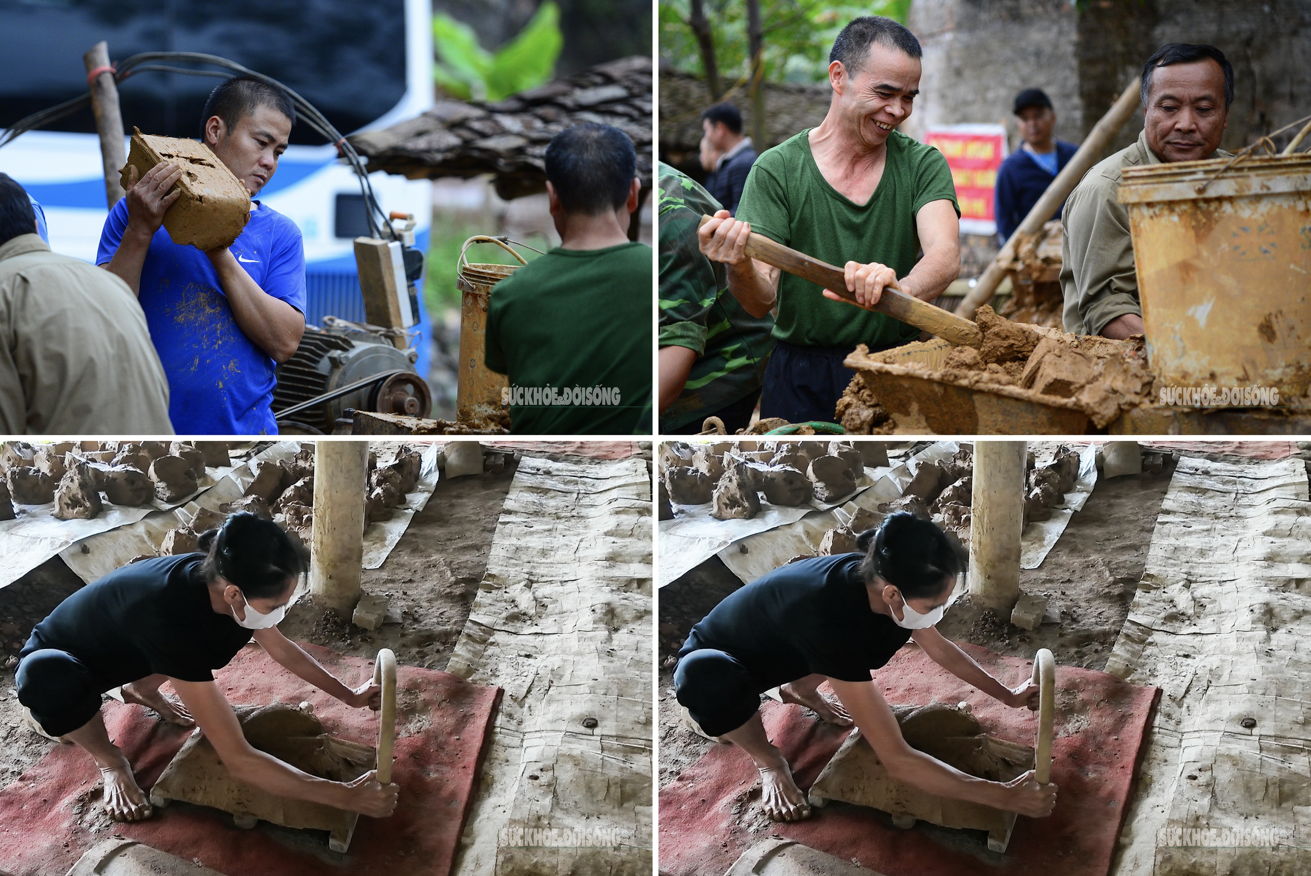 Hơn trăm năm gìn giữ mái ngói Tày- Ảnh 5. Hơn trăm năm gìn giữ mái ngói Tày- Ảnh 5.
