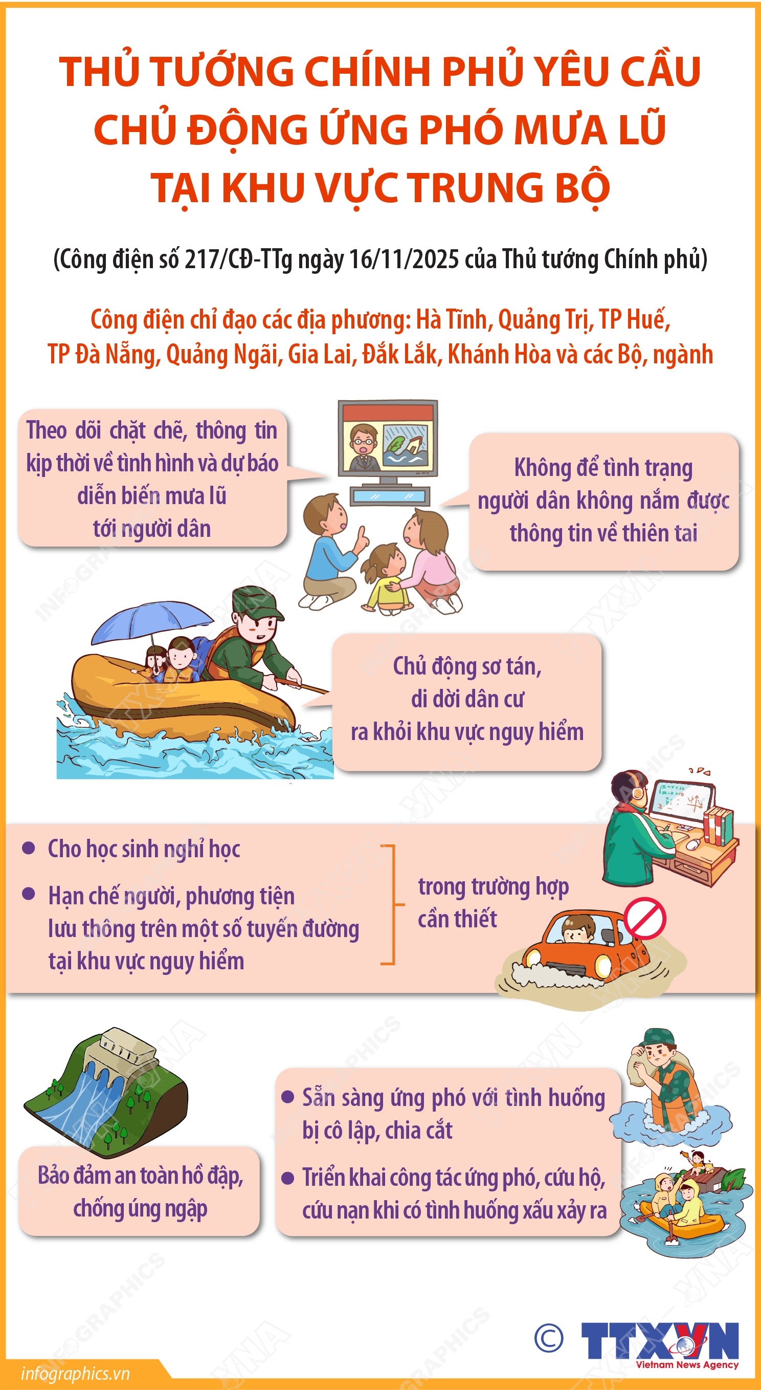 Thủ tướng Chính phủ yêu cầu chủ động ứng phó mưa lũ tại khu vực Trung Bộ- Ảnh 1. Thủ tướng Chính phủ yêu cầu chủ động ứng phó mưa lũ tại khu vực Trung Bộ- Ảnh 1.