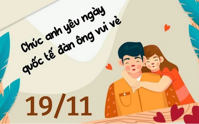 Lời chúc ngày Quốc tế Đàn ông 19/11 tặng chồng yêu