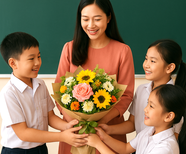 Tri ân thầy cô ngày 20/11: Làm gì để có ý nghĩa?- Ảnh 1.