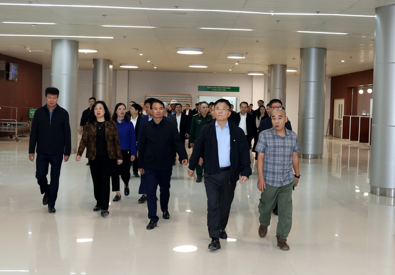 Phó Thủ tướng: Phấn đấu hoàn thành phần xây dựng Cơ sở 2 Bệnh viện Hữu nghị Việt Đức và Bạch Mai trước 30/11- Ảnh 1.