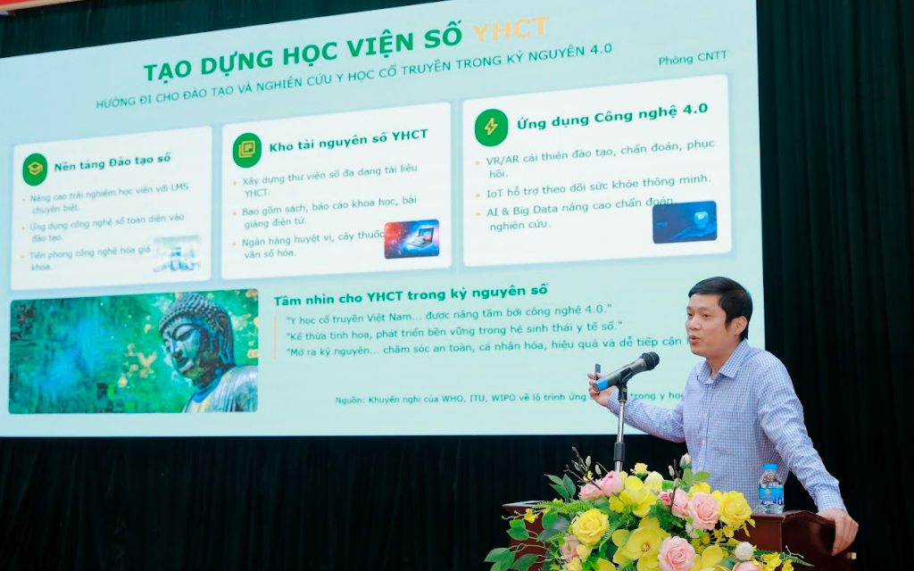 Tạo dựng Học viện số: Bước chuyển mới cho đào tạo và nghiên cứu y học cổ truyền trong kỷ nguyên 4.0