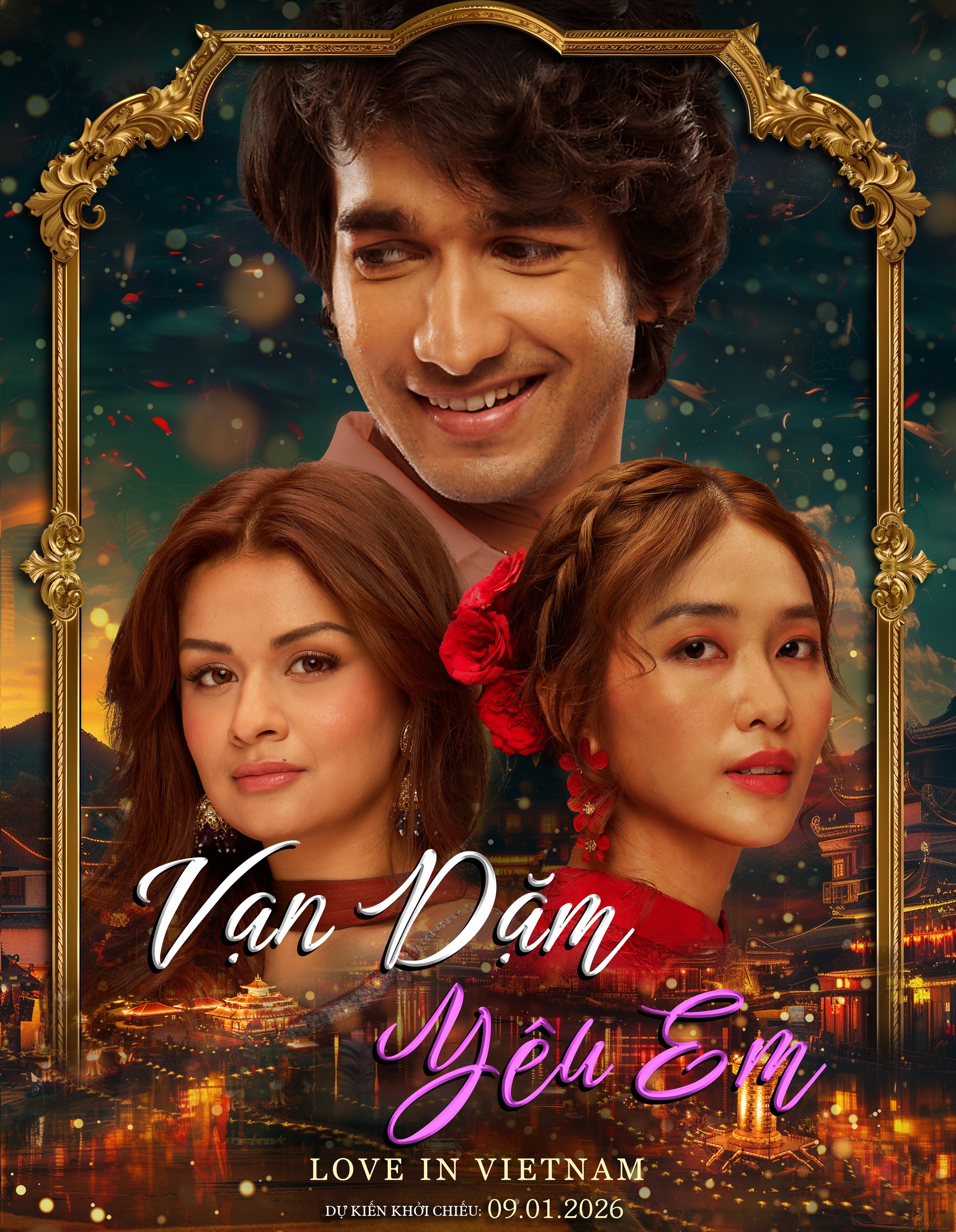 Khả Ngân và chuyện tình xuyên biên giới với nam tài tử Ấn Độ trong 'Vạn dặm yêu em'- Ảnh 1.