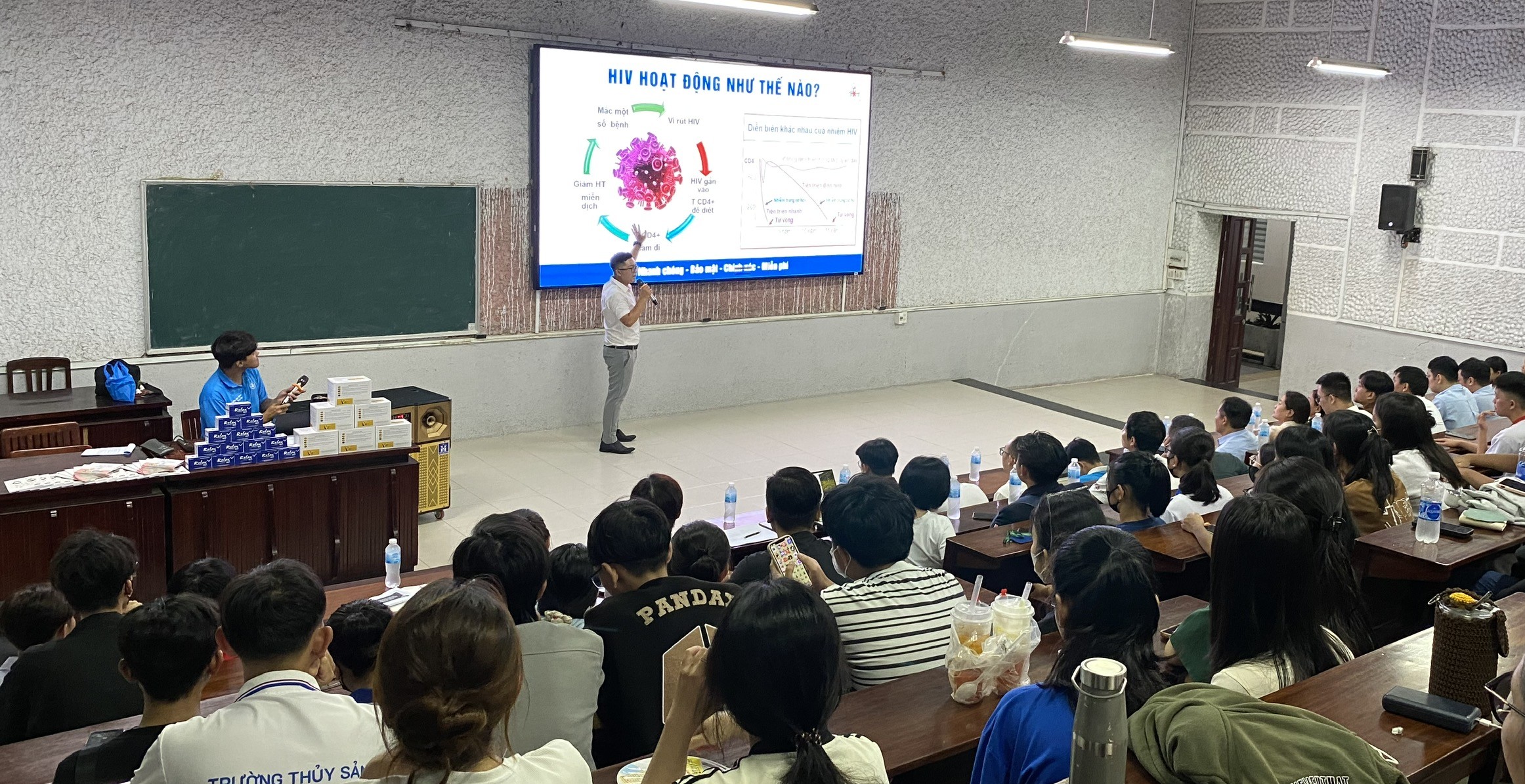 Tăng cường truyền thông kiến thức về HIV đến sinh viên- Ảnh 4.